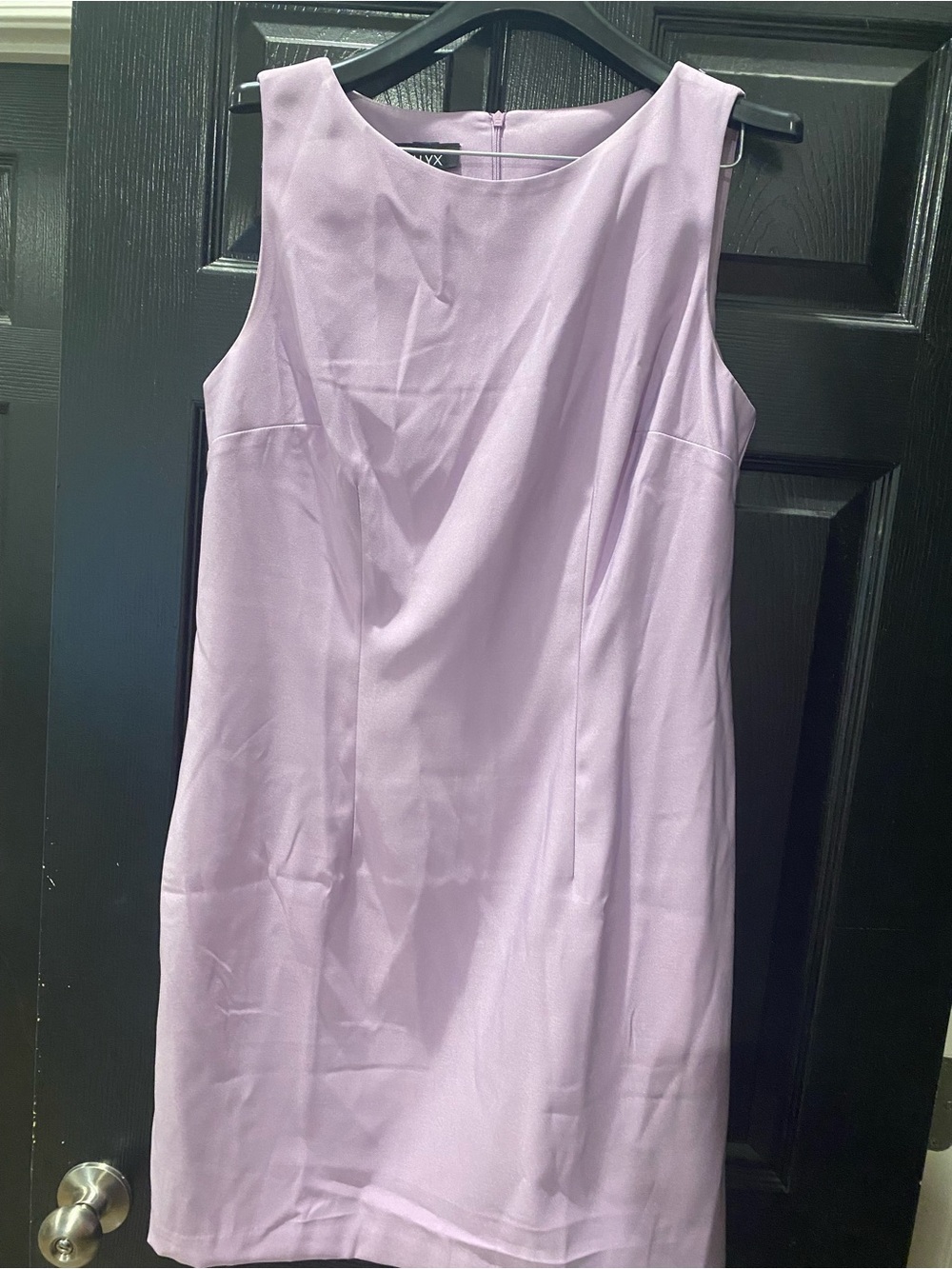 Alyx Sleeveless Sheath Dress in Light Lavender